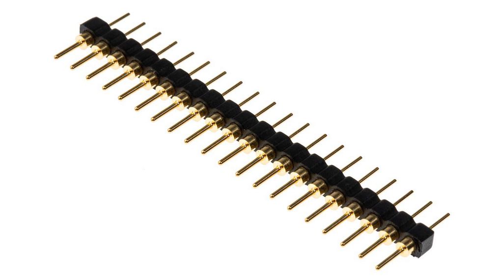 PCB Header, Plug, Contacts - 20